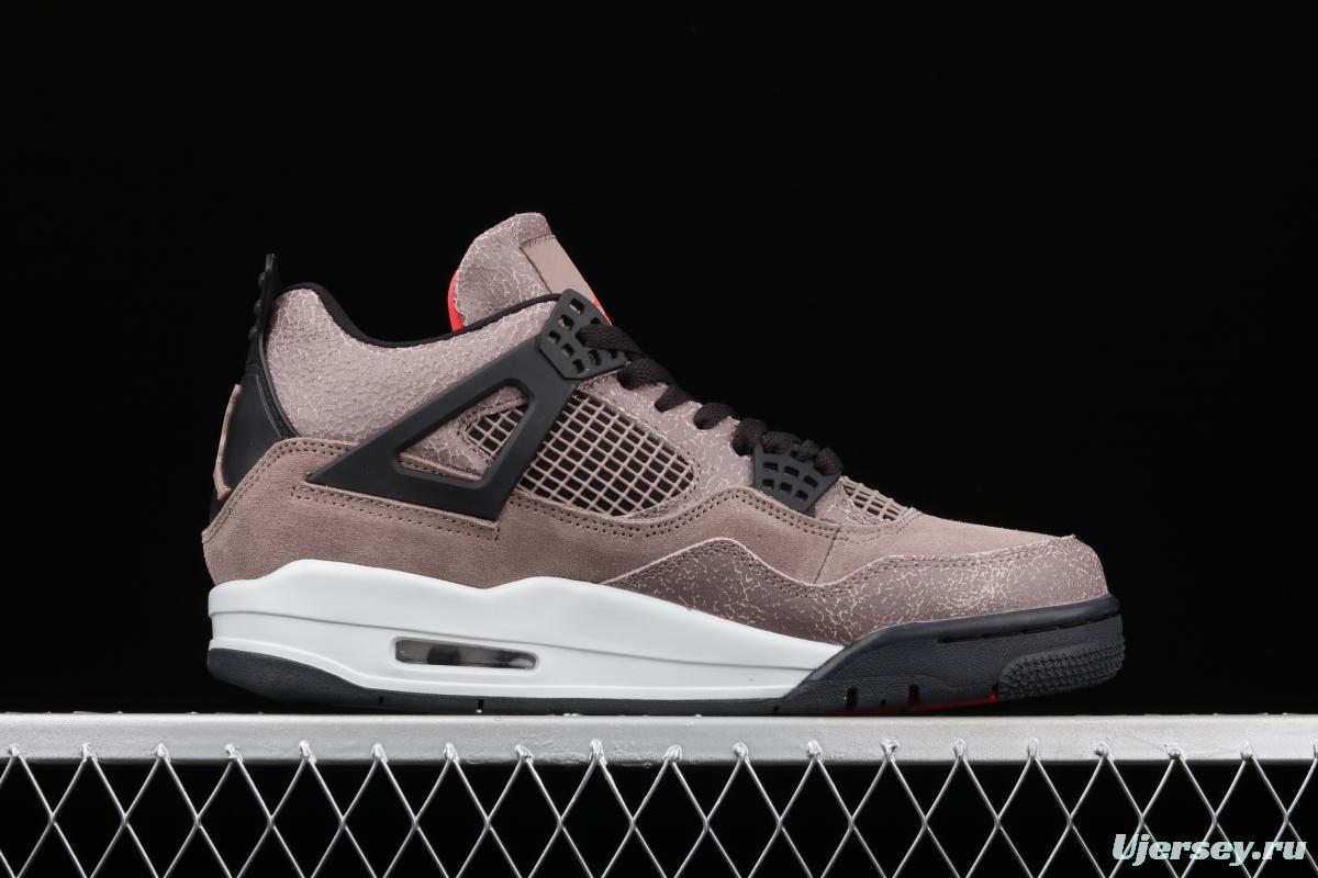 Air Jordan 4 Retro Taupe Haze Black Brown Mocha DB0732-200