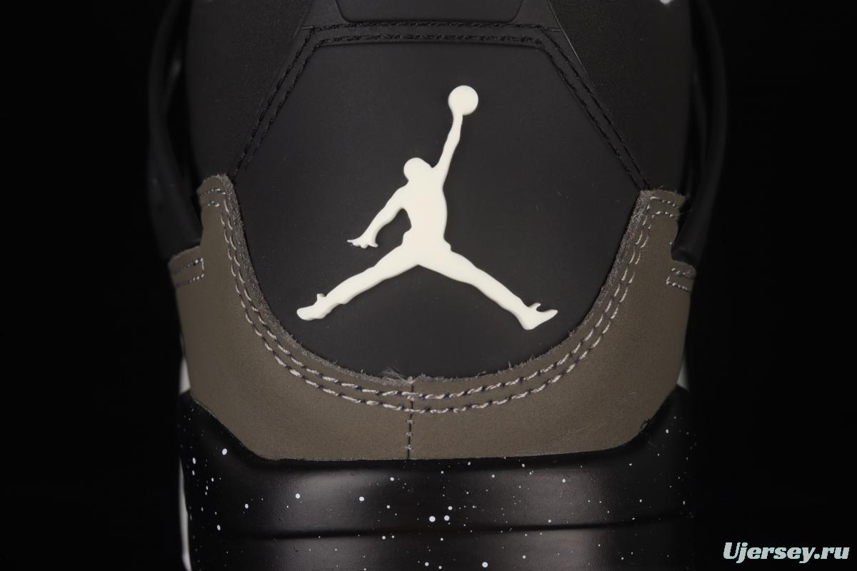 Air Jordan 4 Georgetown Fear Pack fear of Oreos retro leisure sports culture basketball shoes 626969-030