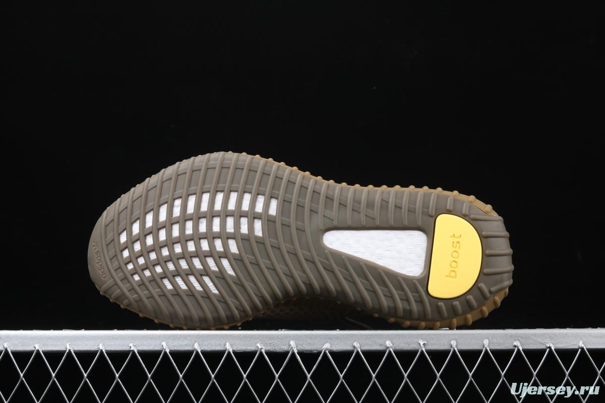Adidas Yeezy Boost 350 V2 FX9033 das coconut 350 second generation hollowed-out sesame gray angel color