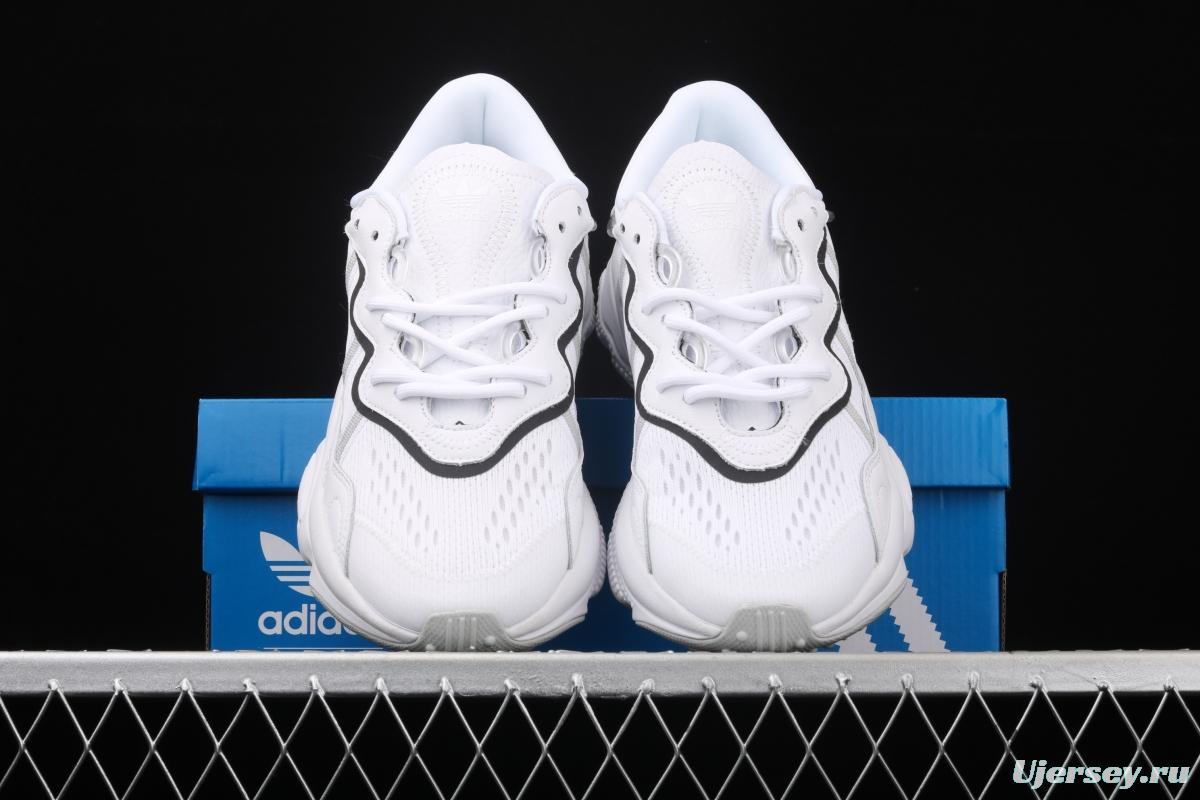 Adidas Originals Ozweego EF4287 Darth clover retro 3M reflective breathable running shoes