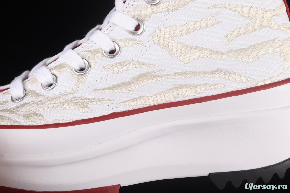 Converse Run Star Hike year of the Tiger Special Series thick-soled Muffin Board shoes 173125C