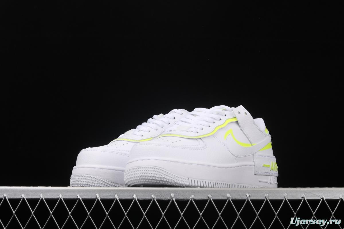 NIKE Air Force 1 ShAdidasow light weight heightened low-top 100-top board shoes CI0919-104