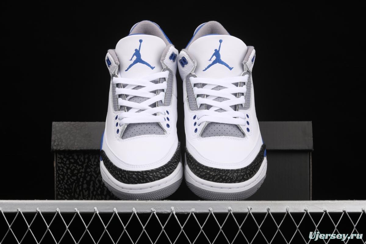 Air Jordan 3 Racer Blue AJ3 Joe 3 Racing Blue CT8532-145