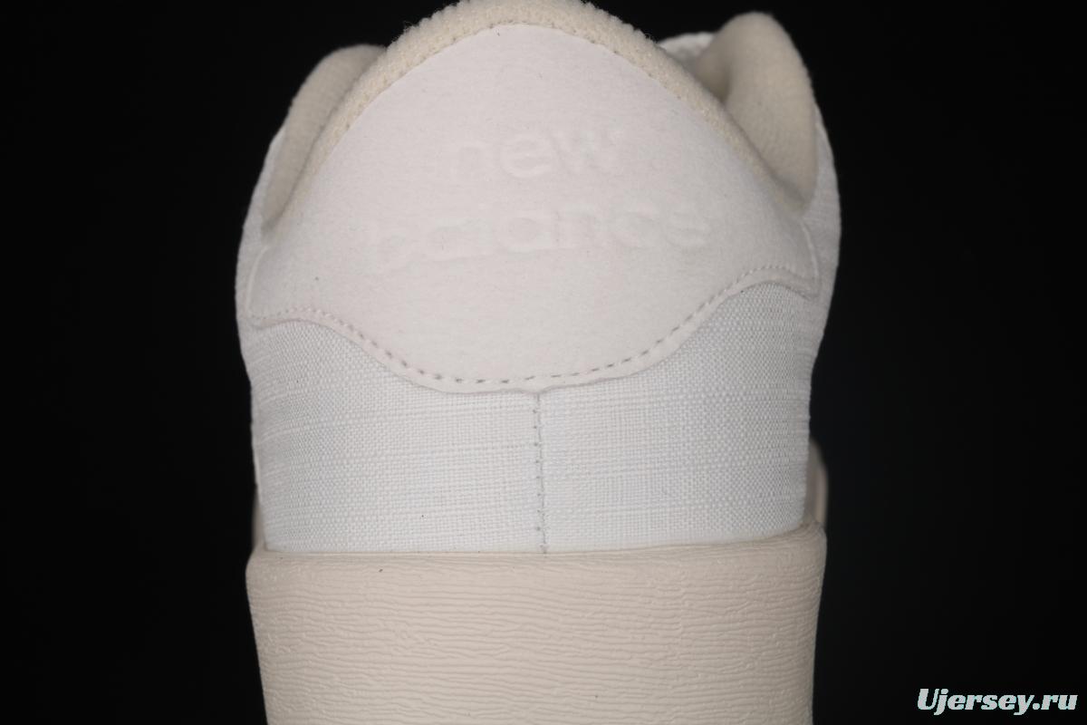 New Balance Proctsen New Bailun retro smile canvas leisure classic campus board shoes PROCTSEM all white
