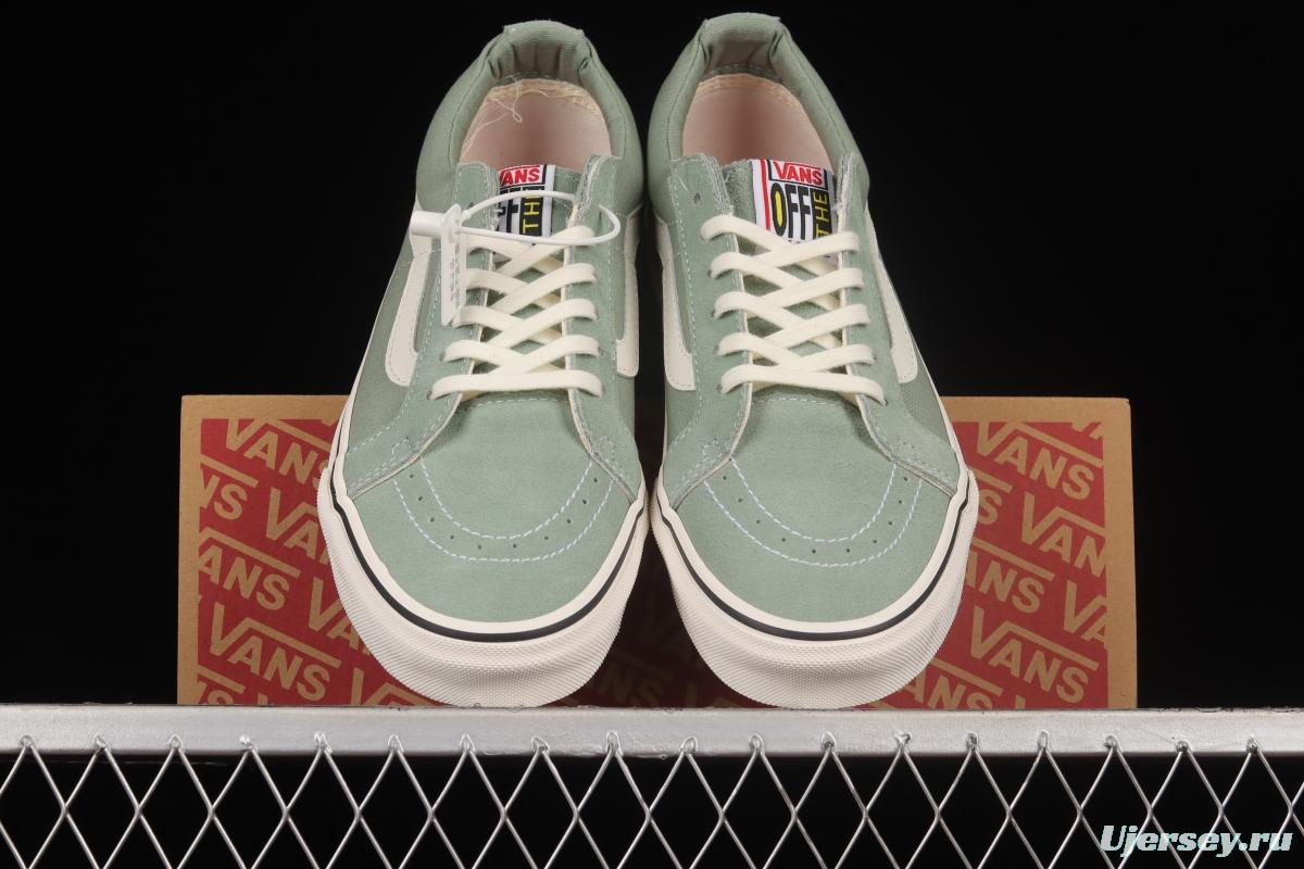 Vans Sk8-Low Shawn Yue with the same paragraph 2022 spring and summer new mint green low-top casual board shoes VN0A4UWIB82