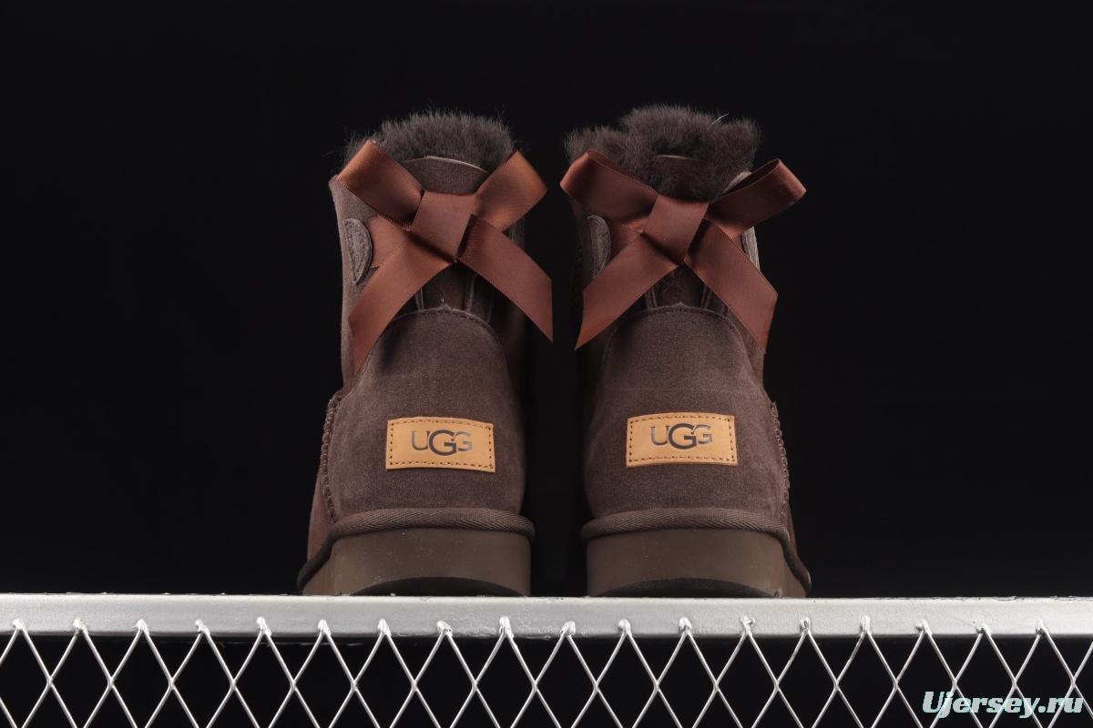 UGG Mini Bailey Button II Bowtie Outdoor Snow Boots 1016501