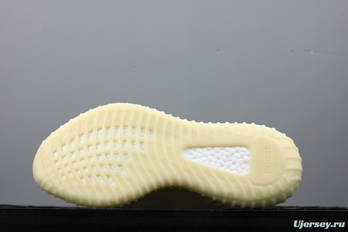 Adidas Yeezy 350V2 Real Boost Basf F36980 Darth Coconut 350 second generation light yellow original BASF popcorn