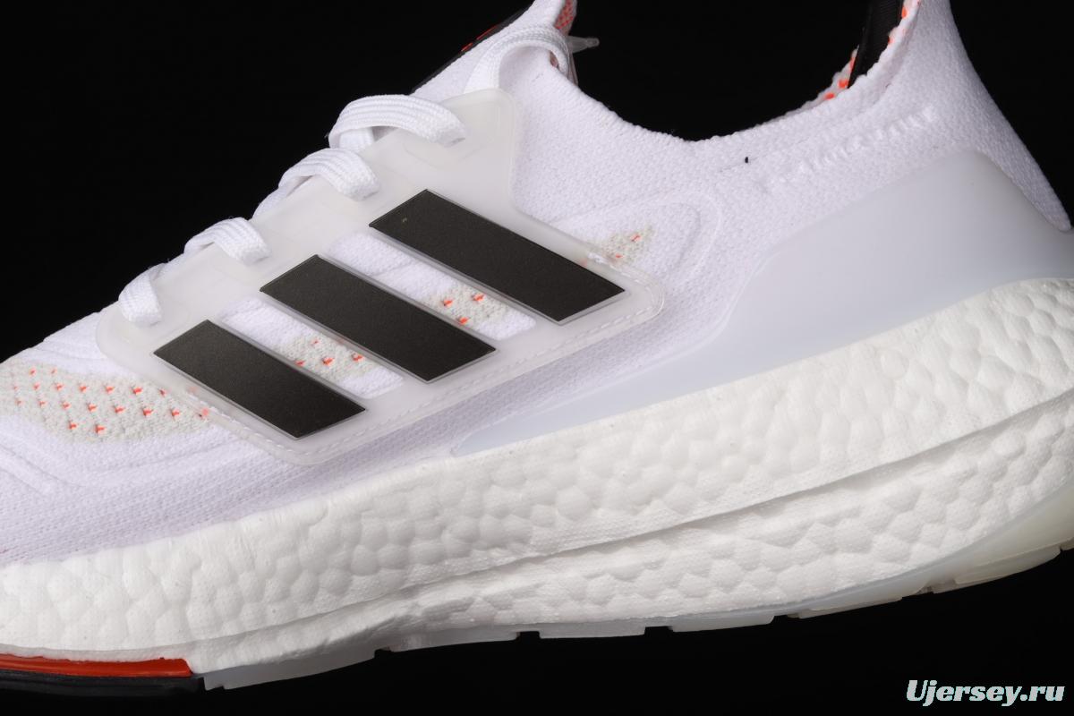 Adidas Ultra Boost 21 Consortium S23863 Das new thick-soled popcorn running shoes
