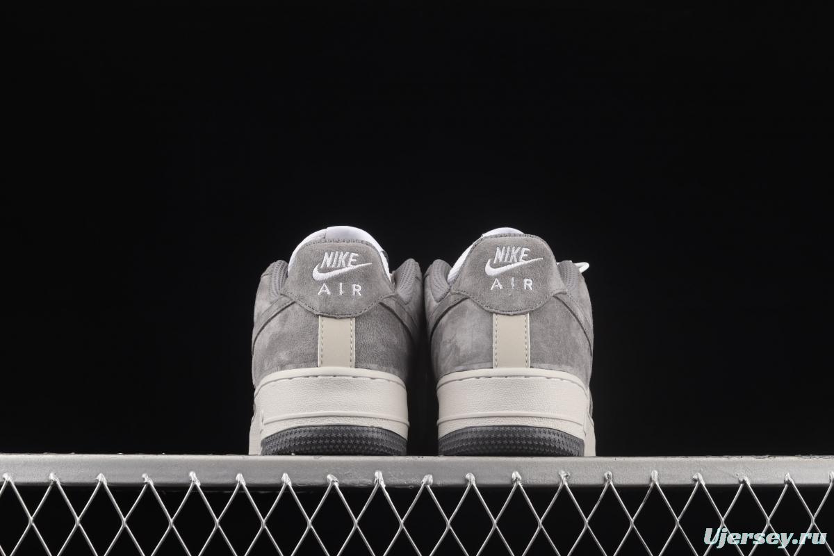 NIKE Air Force 11407 Low Wolf Grey 3M reflective low-top casual board shoes CW2288-866