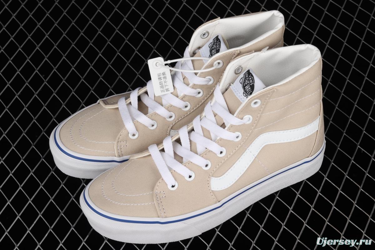 Vans Sk8-Hi Authentic beige canvas high upper shoes VN0A4RWY2WT