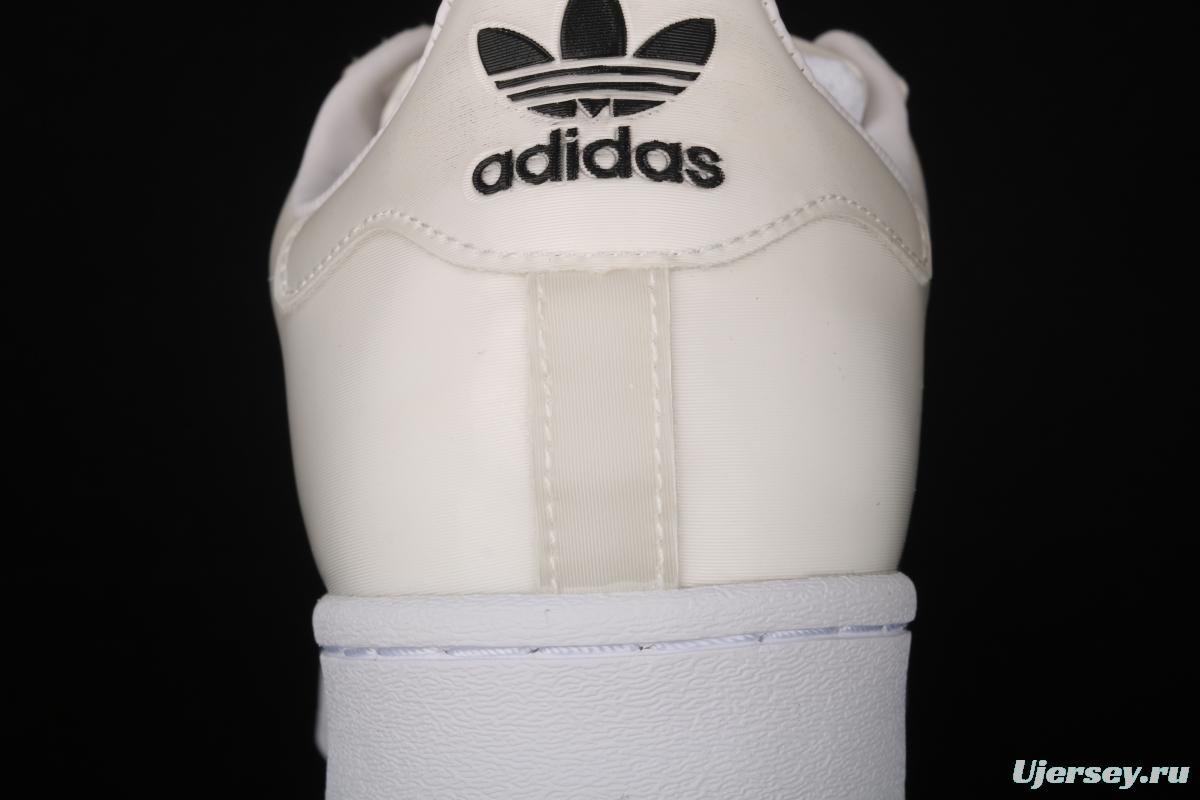Adidas SuperStar FX7781 shell head clover 50th anniversary dazzle laser Korean version leisure couple board shoes