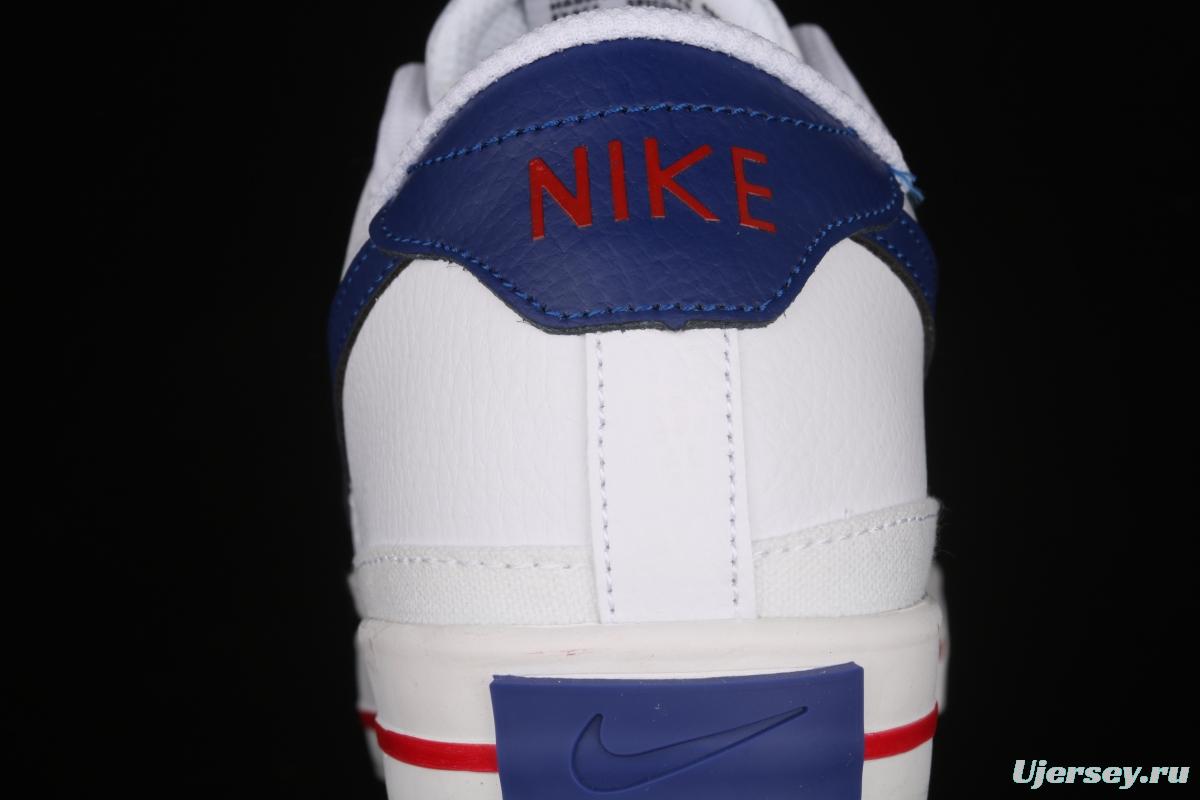 NIKE Court Legacy classic retro leather surface fashion street sports board shoes DA5380-107