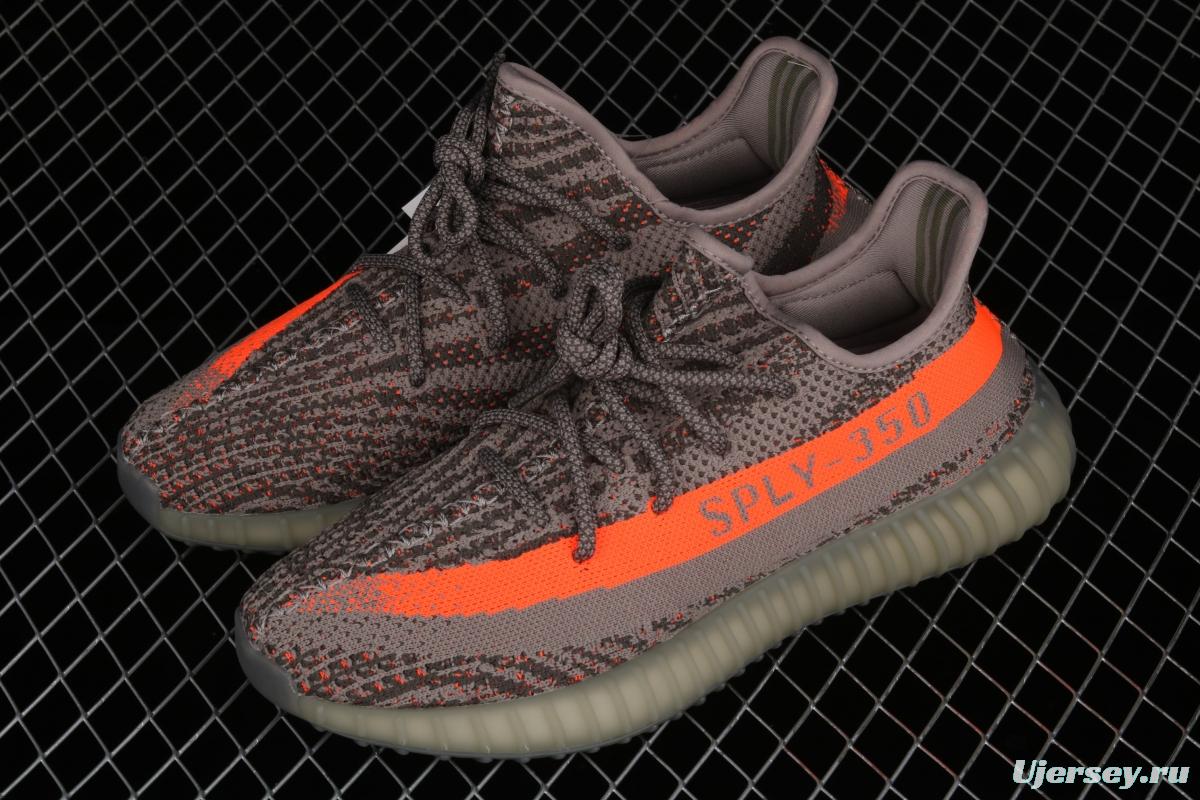 Adidas Yeezy 350V2 Real Boost Basf BB1826 das coconut 350 second generation gray orange BASF popcorn