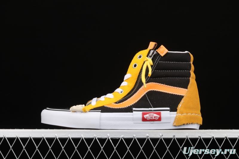 Vans SK8-Hi deconstructs 3. 0 spliced Vulcanized Board shoes VN0A3WM15FG