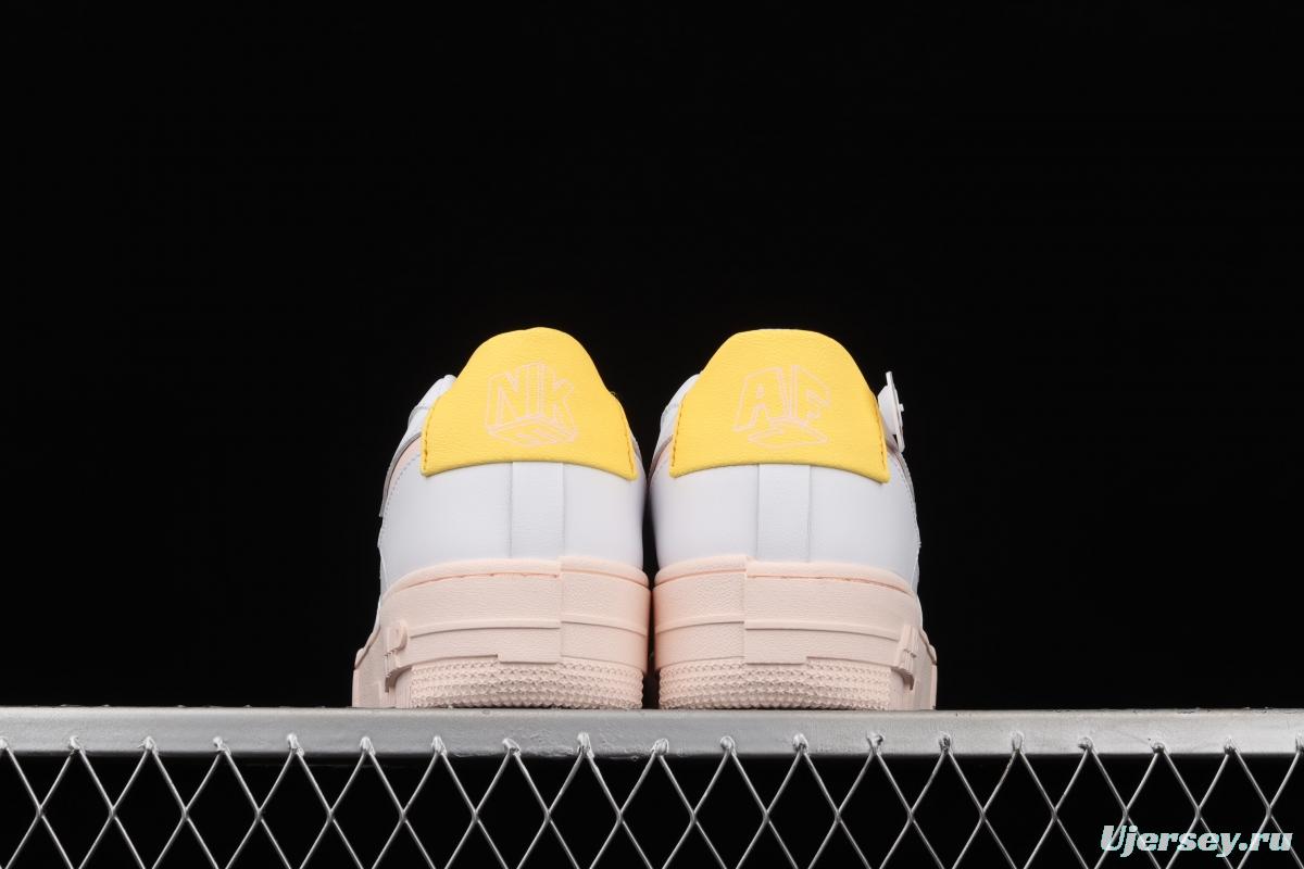 NIKE Air Force 1 Pixel deconstructs Leisure Board shoes DM3054-100 with low Top
