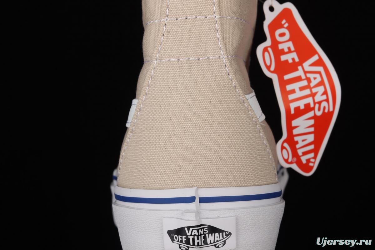 Vans Sk8-Hi Authentic beige canvas high upper shoes VN0A4RWY2WT