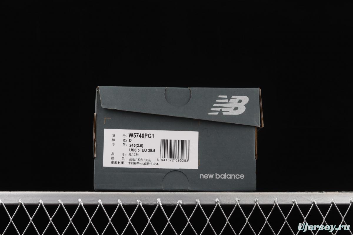 New Balance NB5740 series retro leisure jogging shoes W5740PG1