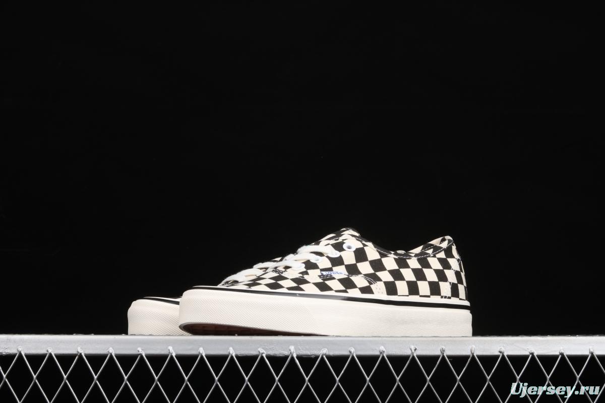 Vans Old Skool Anaheim blue standard four-hole low-side checkerboard vulcanized casual shoes VN0A38ENOAK