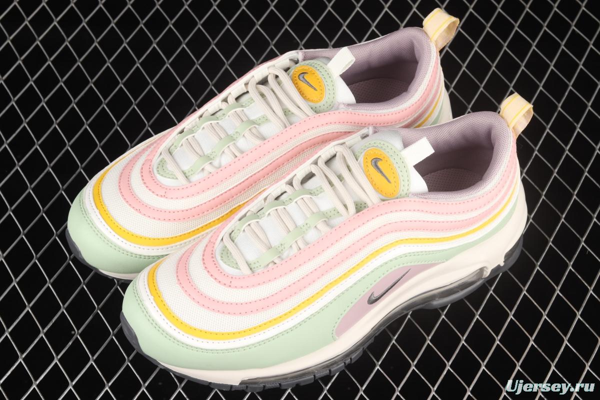 NIKE Air Max97 Pastel Macaron soft powder retro air cushion running shoes DH1594-001
