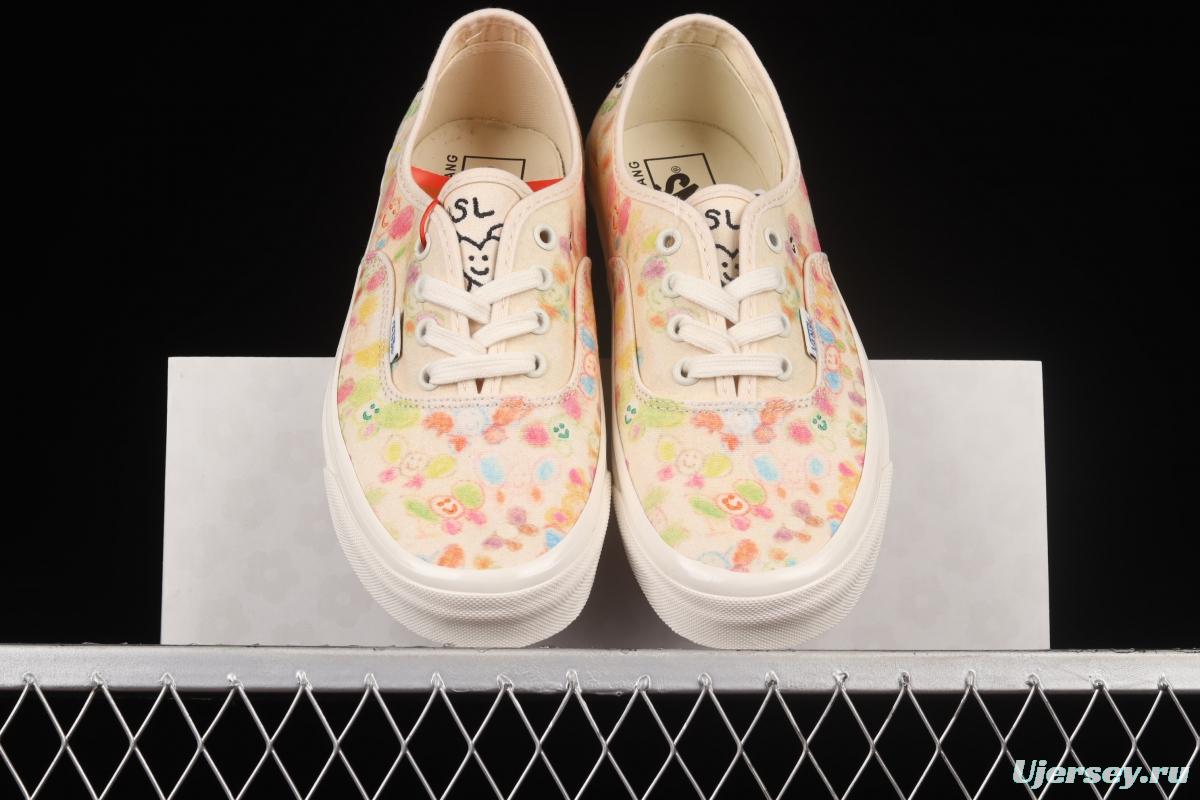 Sandy Liang x Vans Authentic 44 DX joint style young women's style fashion leisure board shoes VN000QERBLF