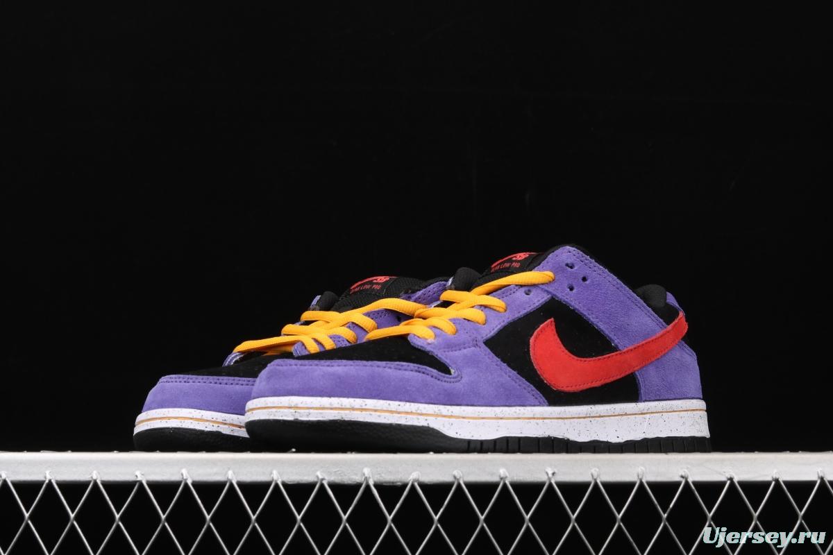 NIKE DUNK SB Low SP grape purple retro low side leisure sports skateboard shoes BQ6817-008