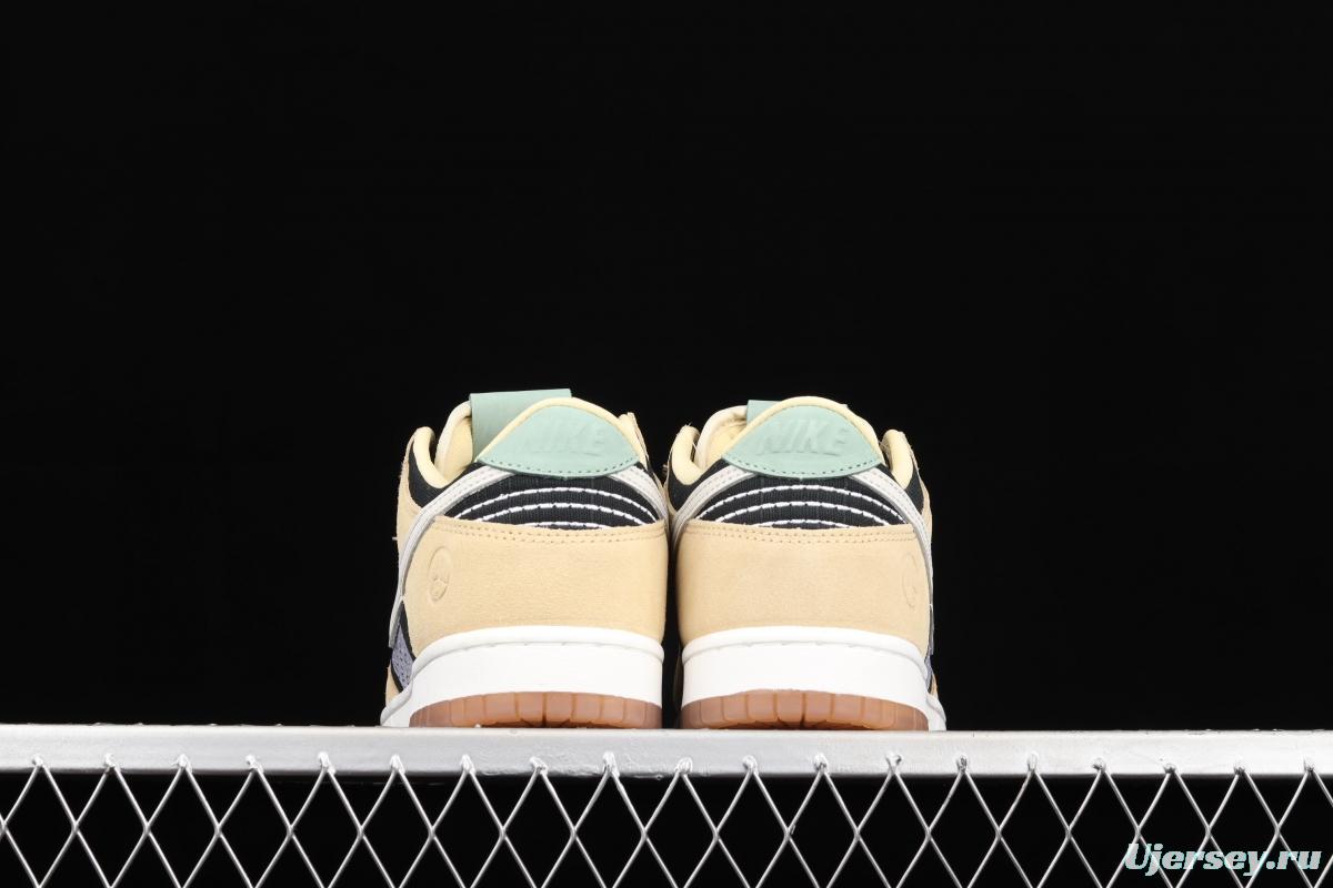 NIKE SB Low DUNK Rooted in Peace embroidery earth color limited low-top skateboard shoes DJ4671-294