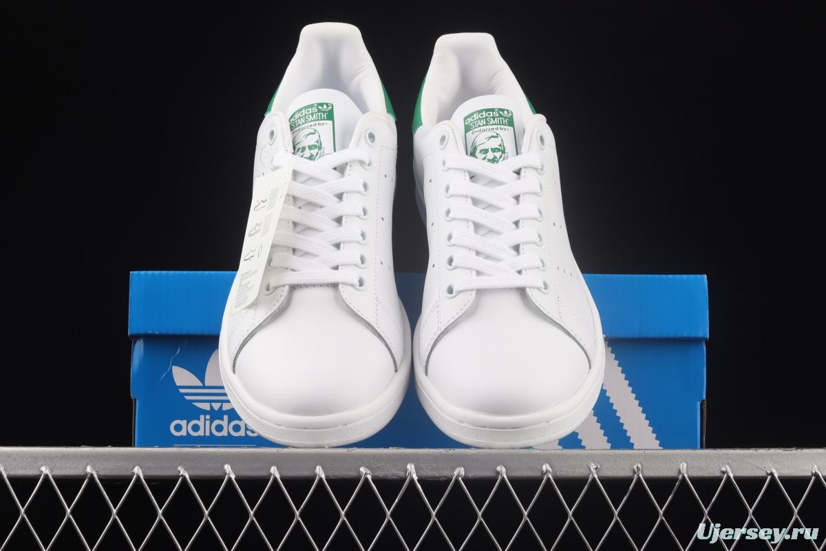 Adidas Stan Smith M20324 Smith classic green tail full-head casual board shoes