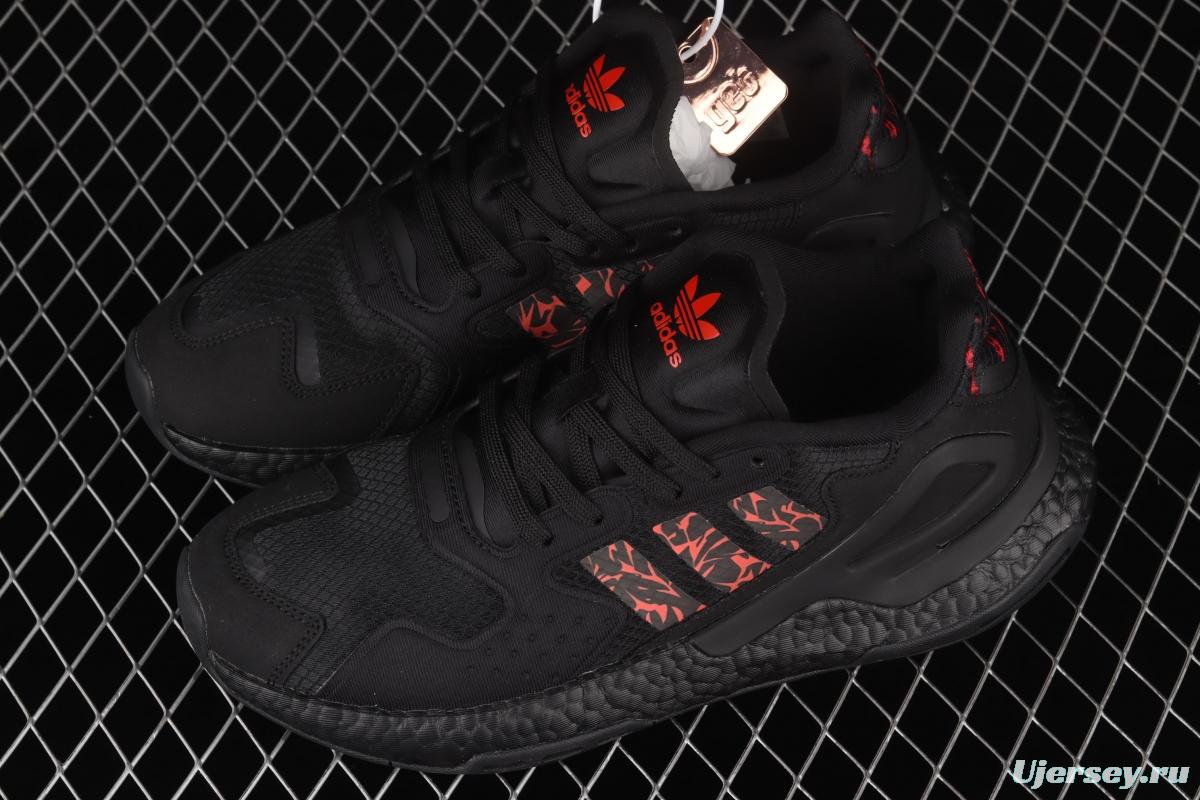 Adidas Day Jogger 2020 Boost FW5898 new Nightwalker second generation popcorn vintage running shoes