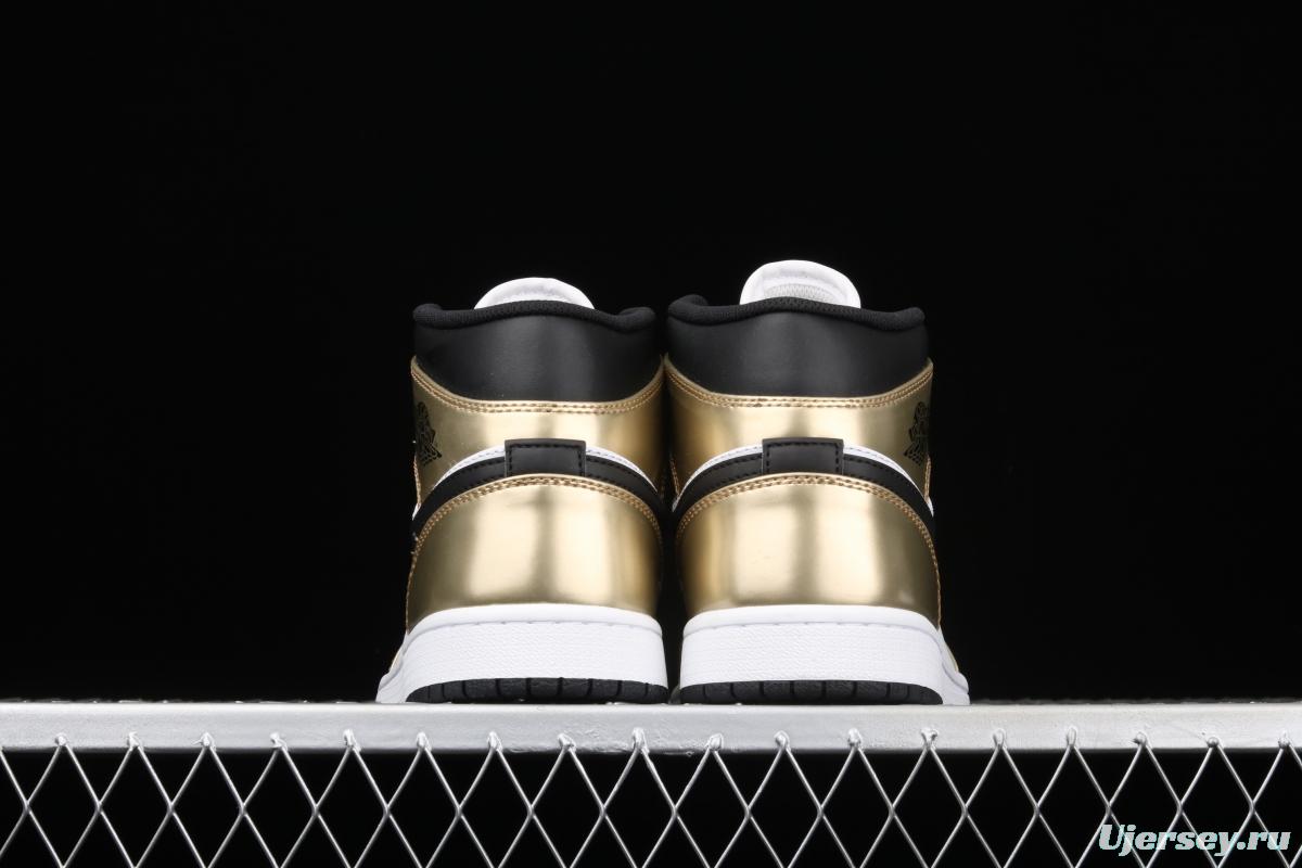 Air Jordan 1 Mid liquid gold DC1419-700