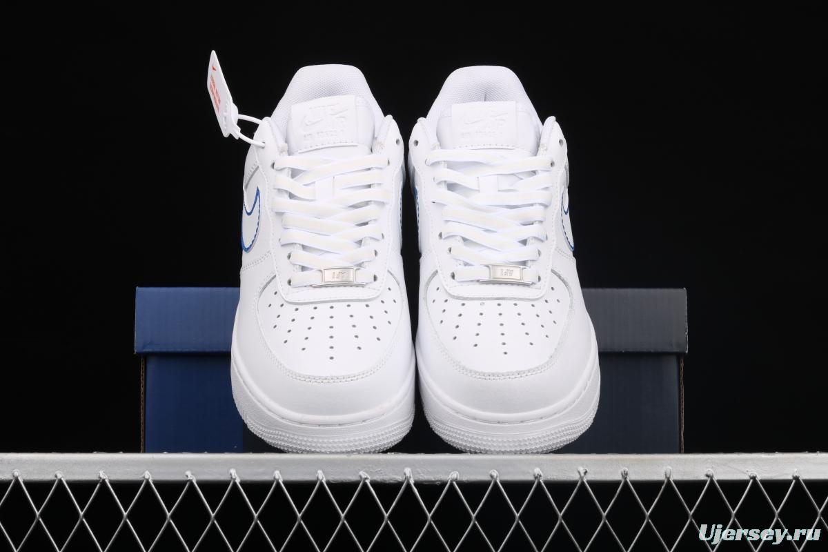 Fragment Design x NIKE Air Force 1x07 low-top casual board shoes DA3585-100