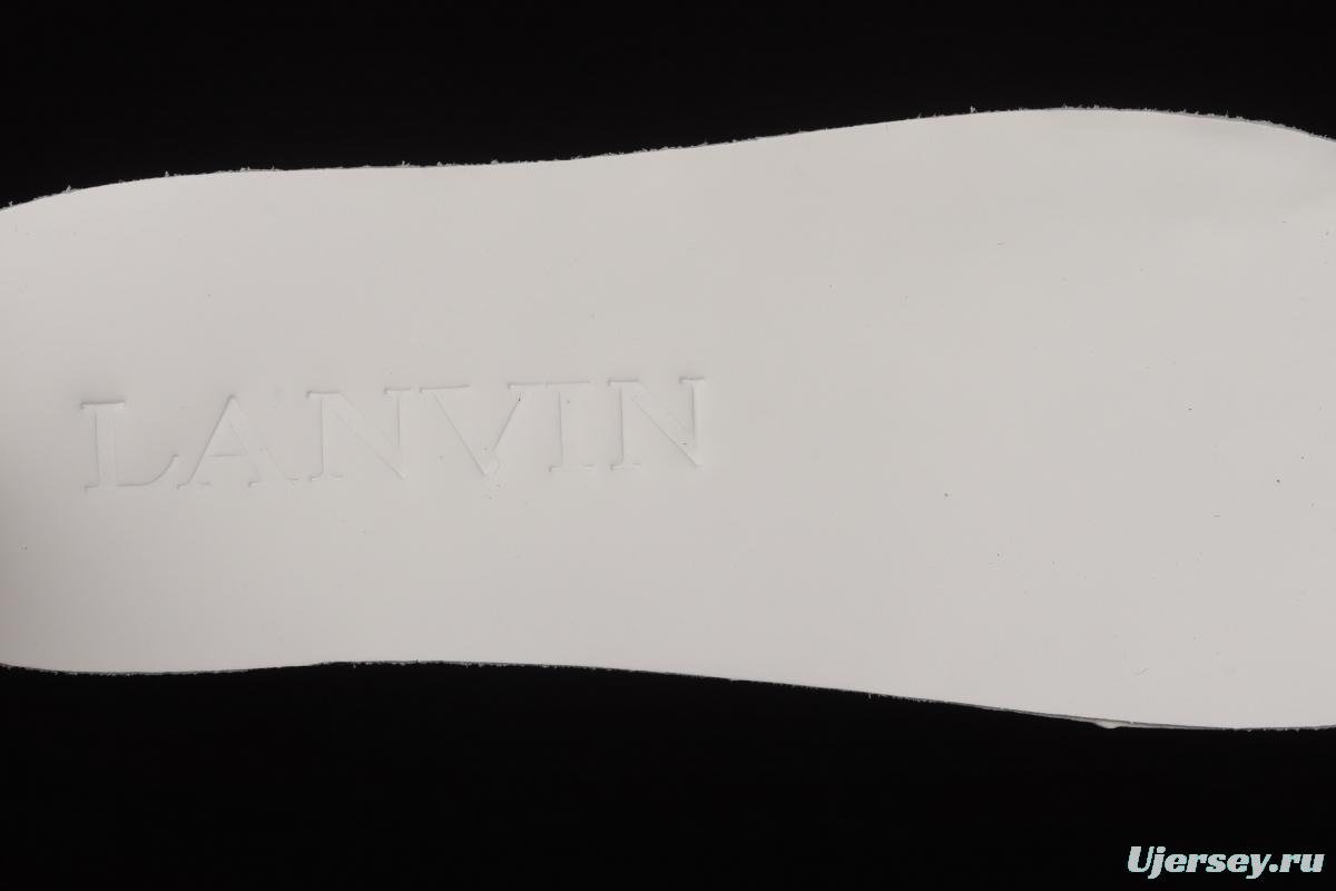 Lanvin Bumper French classic luxury brand Langfan retro leisure sneakers