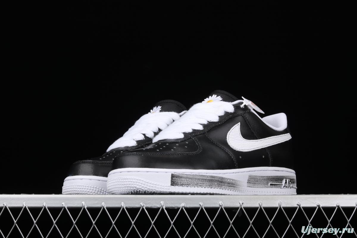 Peaceminusone x Nike Air Force 1y07 / joint style graffiti casual board shoes AQ3692-001