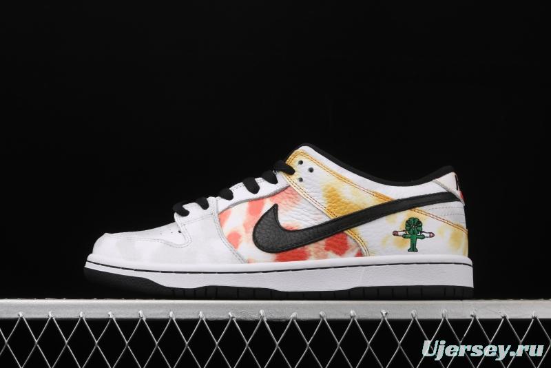 NIKE SB DUNK Low Raygun low-top casual air cushion shoes alien embroidery BQ6832-101,