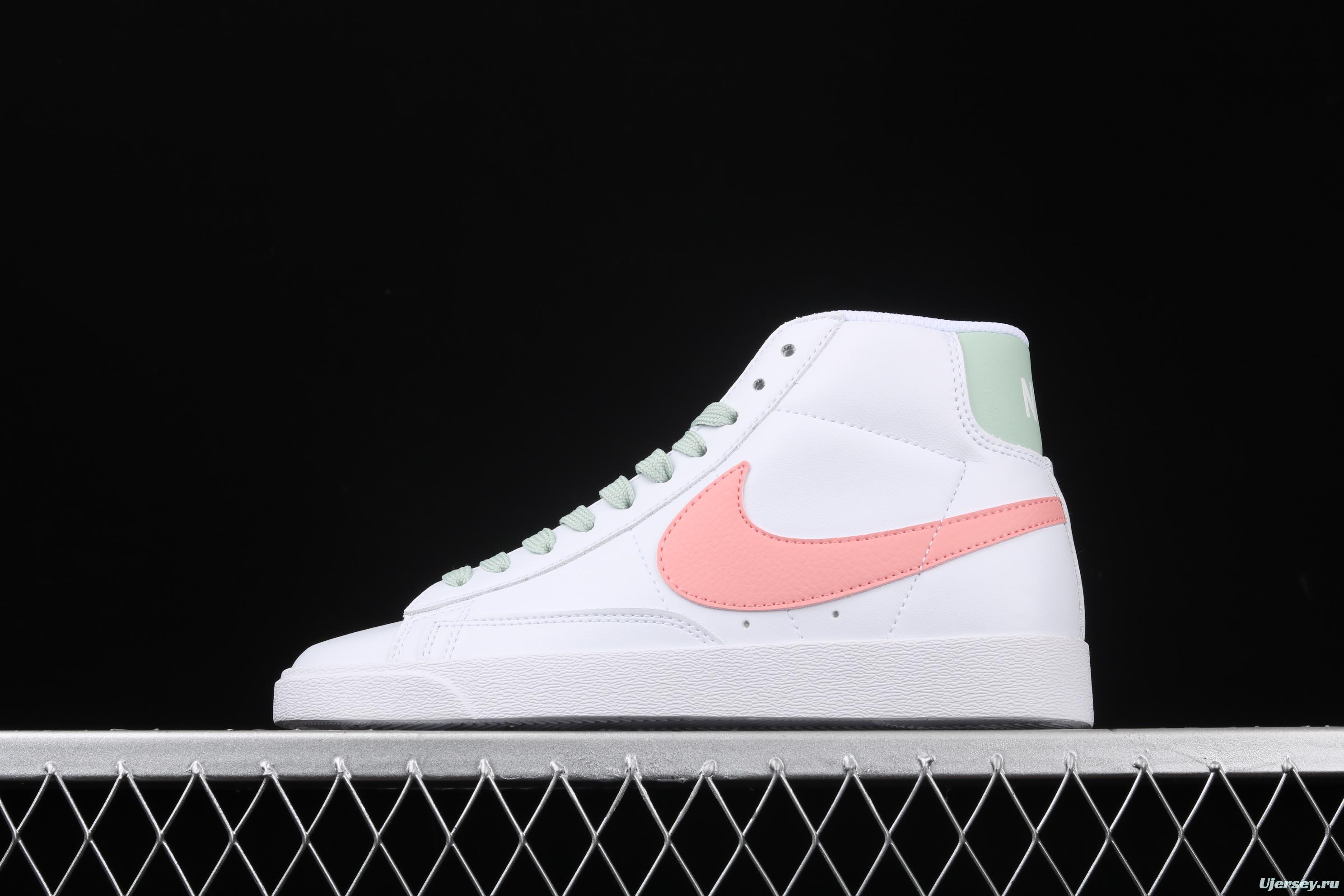 NIKE Blazer Mid Vintage Suede trailblazer leather high-top leisure sports board shoes AV9376-605