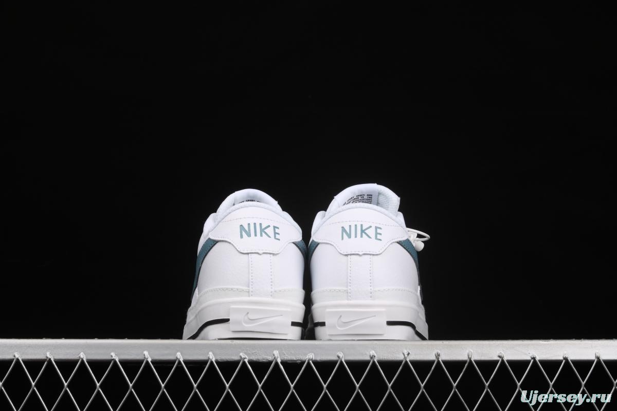 NIKE Court Legacy classic retro leather surface fashion street sports board shoes CU4150-104