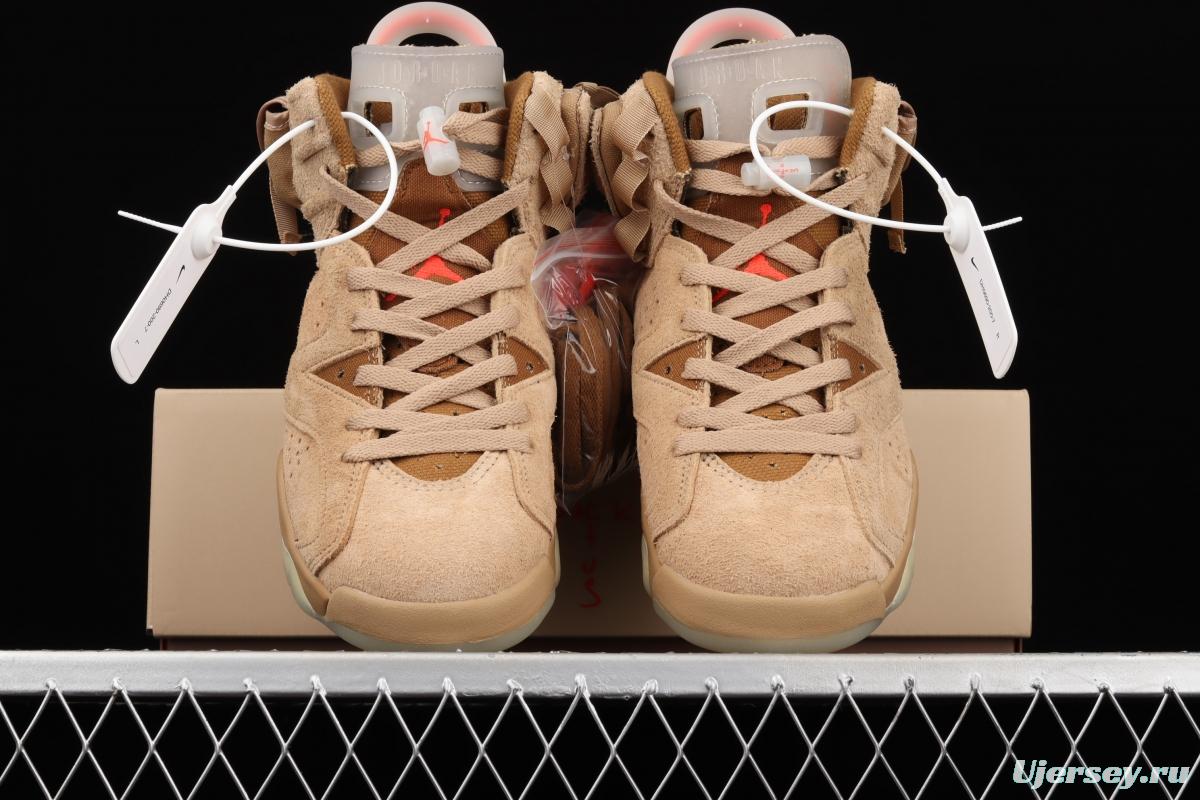 Travis Scott x Air Jordan 6 British Khaki khaki DH0690-200