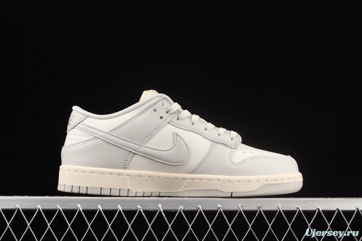 NIKE DUNK Low bone white color SB buckle rebound fashion leisure board shoes DD1503-107