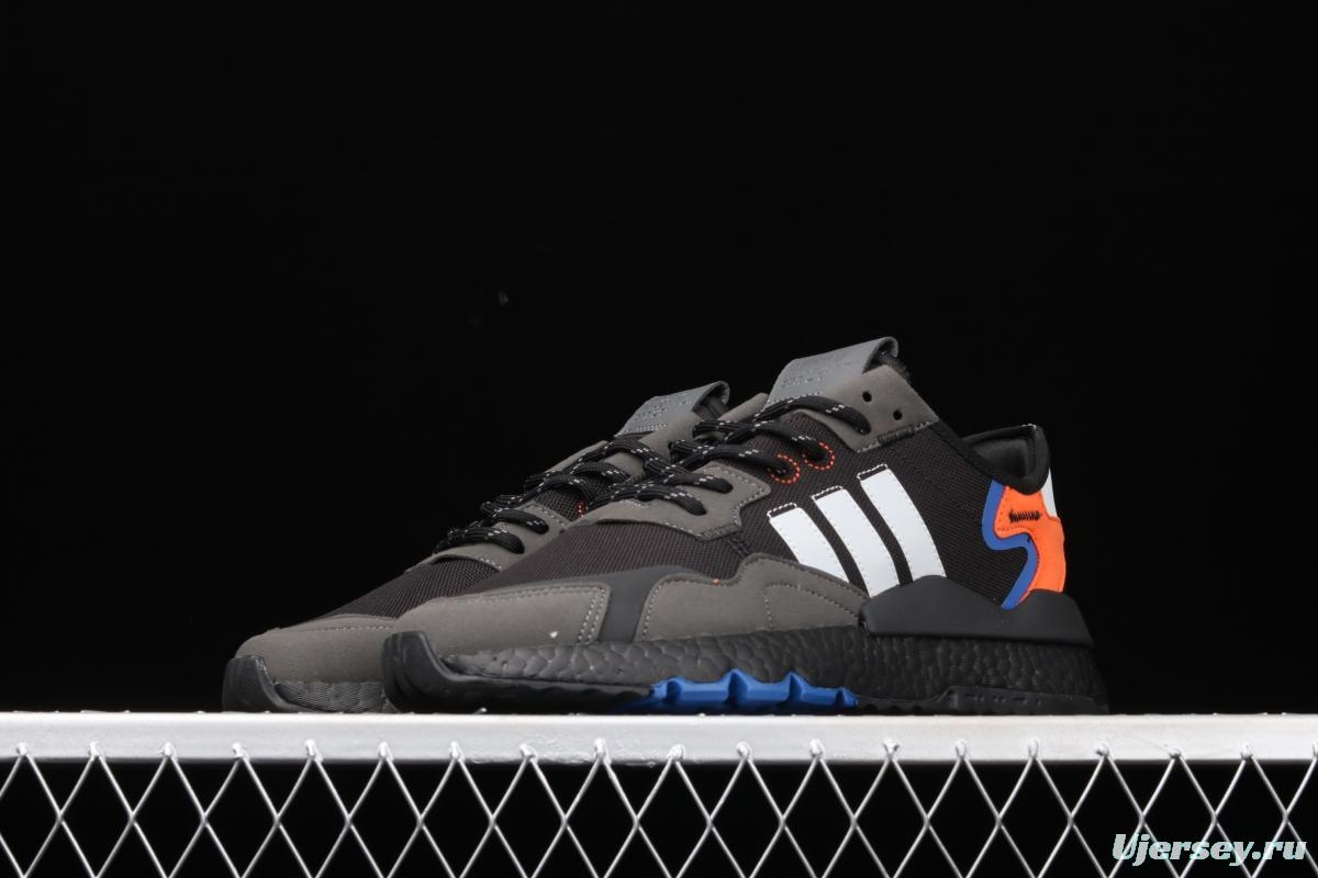 Adidas Nite Jogger Boost FX6834 3M reflective retro running shoes