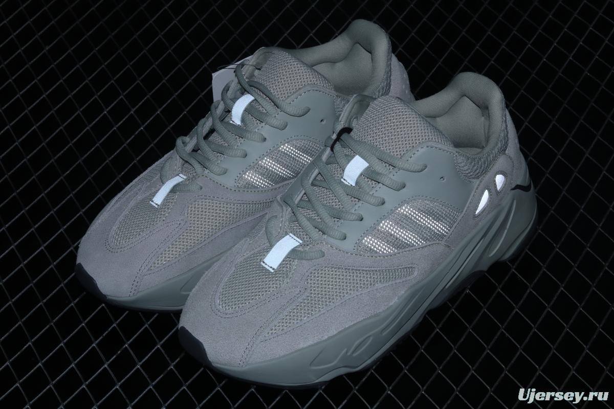 Adidas Yeezy Boost 700 Salt EG7487 Kanye Coconut 700Sea Salt spray running shoes 3M reflective BASF popcorn