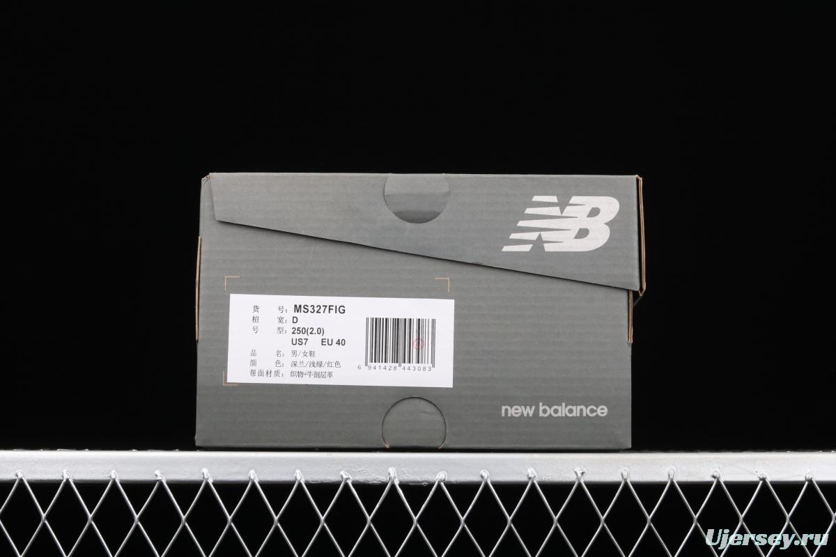 New Balance MS327 series retro leisure sports jogging shoes MS327FIG