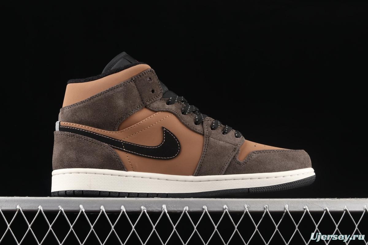 Air Jordan 1 Mid Earth Brown DC7294-200