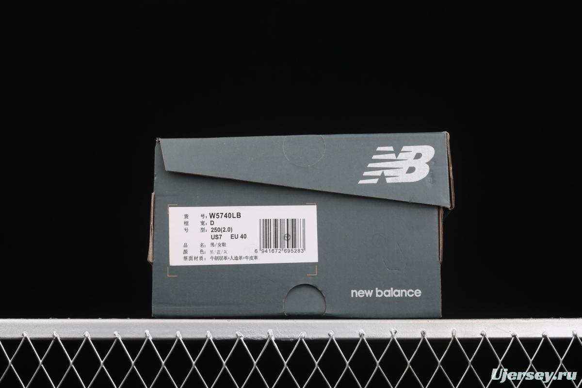 New Balance NB5740 series retro leisure jogging shoes W5740LB