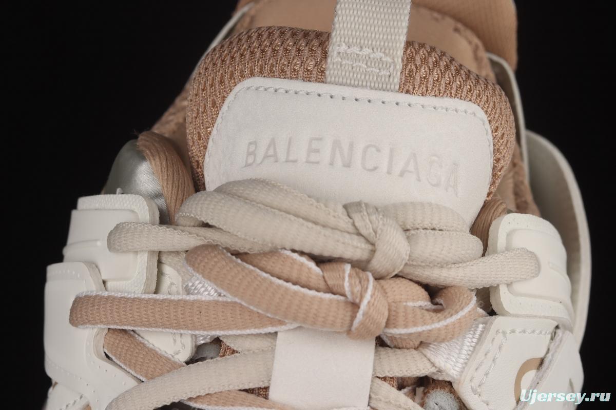 Balenciaga Sneaker Tess s.Gomma Res BI ALV/TIS EFF NUBUK/TIS E 2020 latest color matching trend running shoes W3AC49062