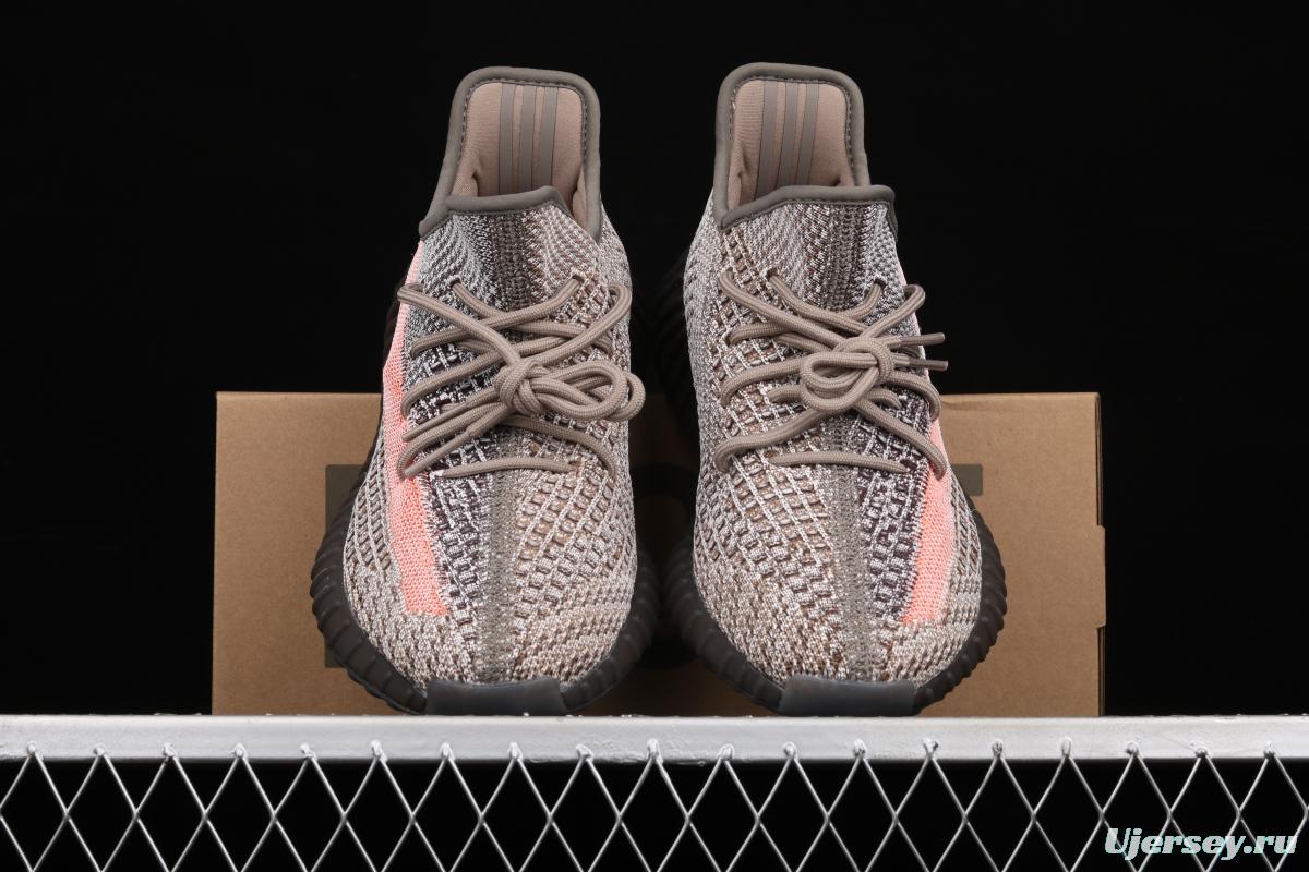 Adidas Yeezy 350 Boost V2 Ash Stone GW0089 Darth Coconut 350 second generation hollowed-out volcanic lime powder color BASF Boost original