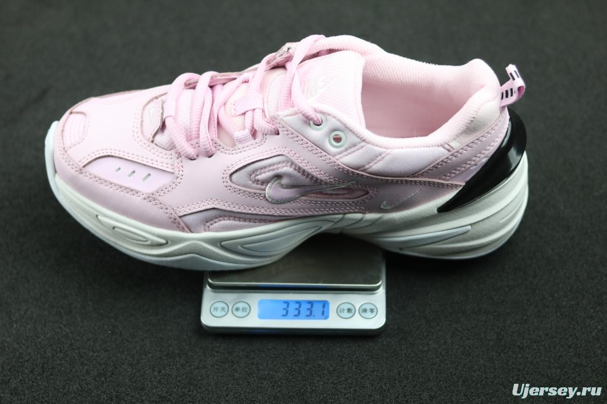 NIKE M2K Tekno pink and white color retro sports daddy shoes AO3108-600