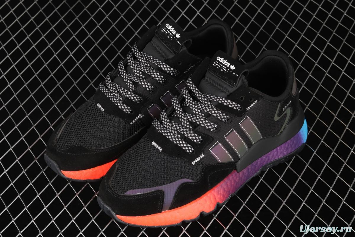 Adidas Nite Jogger 2019 Boost FX1397 3M reflective vintage running shoes