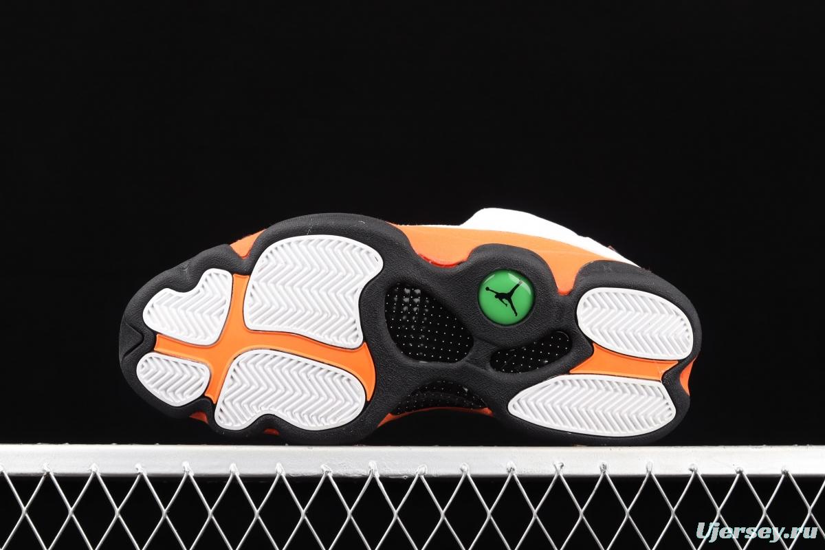 Air Jordan 13 Retro 3 White Orange 414571-108