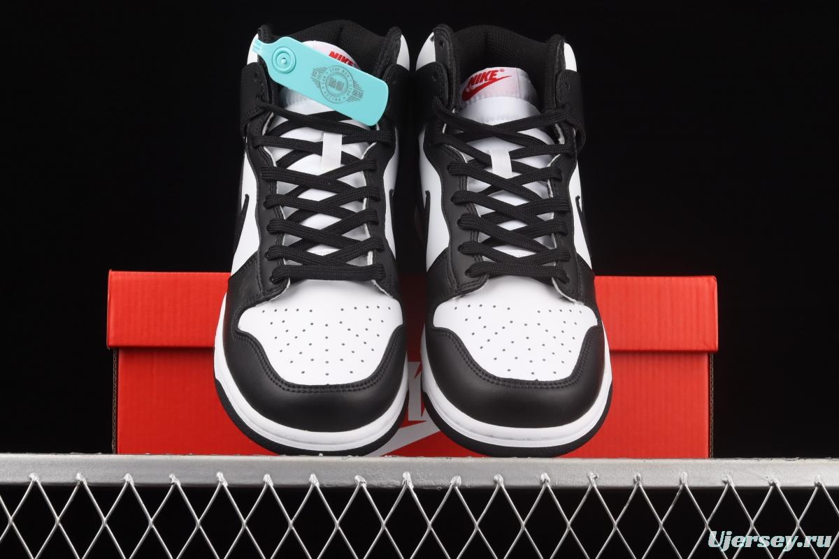 NIKE SB DUNK High black and white panda SB rebound high upper shoes DD1869-103