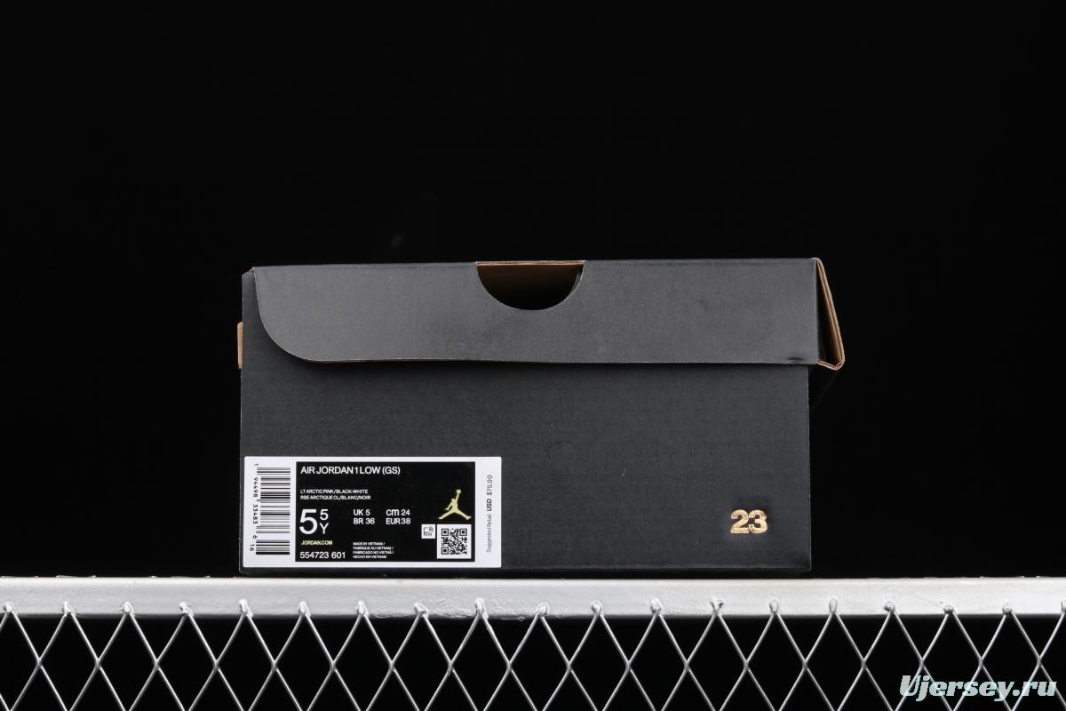 Air Jordan 1 Low low gang black powder 554723-601