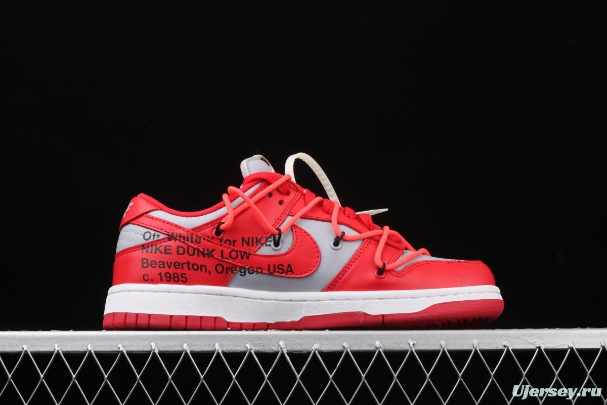 OFF-White x Futura x DUNK OW joint name board shoes CT0856-600